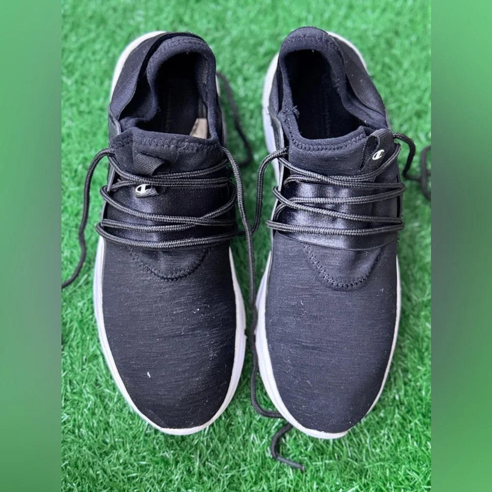 Champion Black Sneakers‎ with Sleek Design Size 12